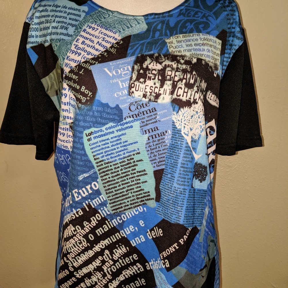 Susan Lawrence Vintage Graphic News T-shirt